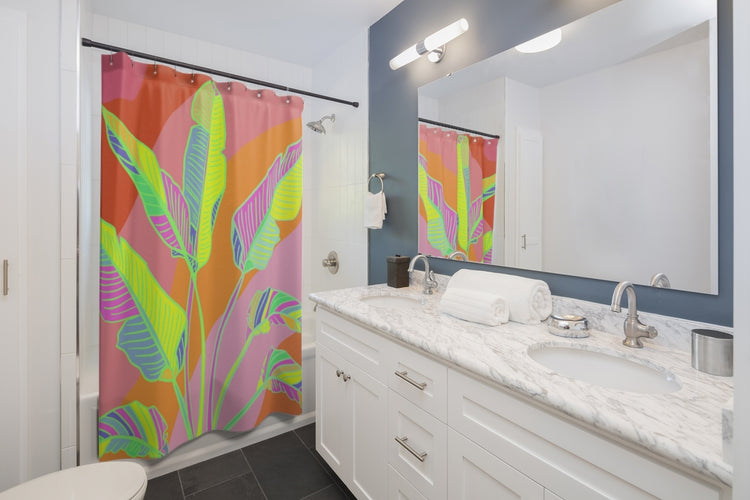 Banana Rave Shower Curtain