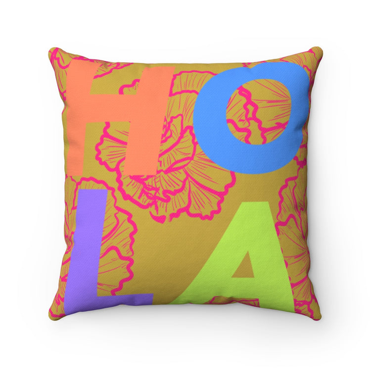Hola Square Pillow