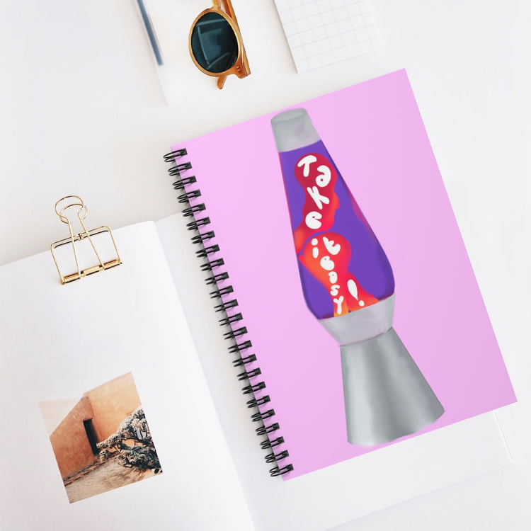 Take it Easy Spiral Notebook