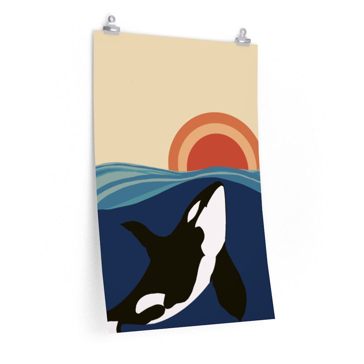 Forever Orca vertical poster