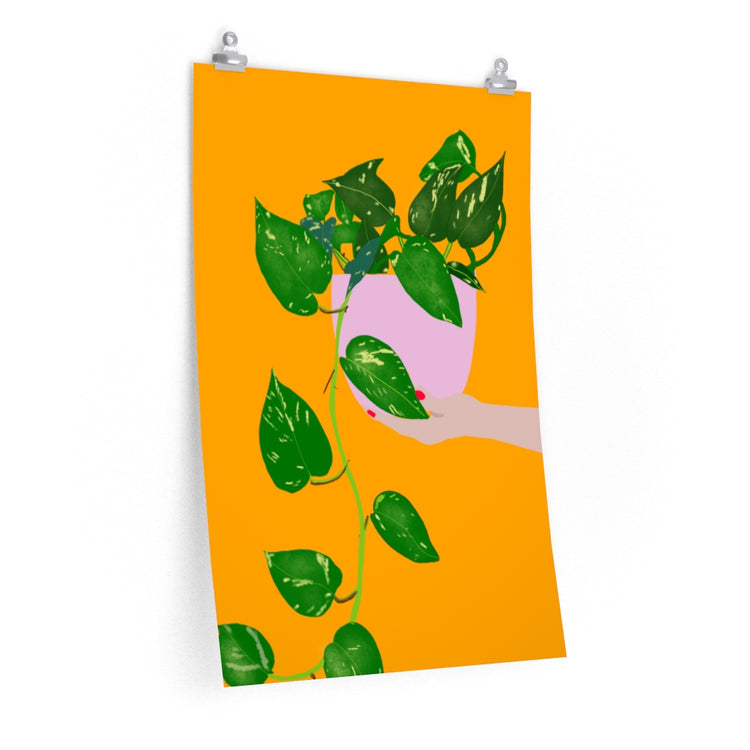 Pothos Power vertical poster