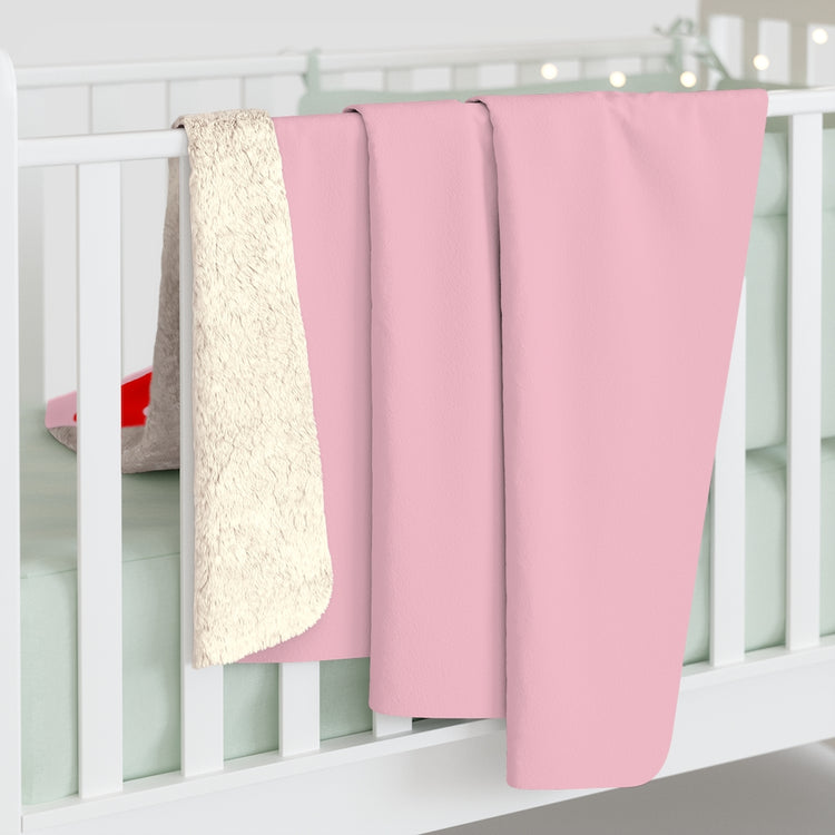 Girl PWR Sherpa Fleece Blanket