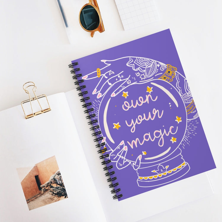 Own Your Magic Spiral Notebook
