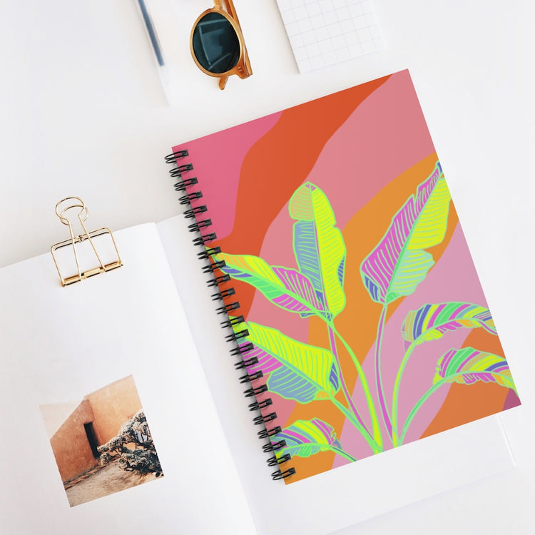 Banana Rave Spiral Notebook