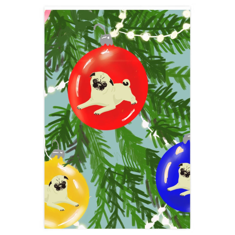 Pugmas Wrapping Paper