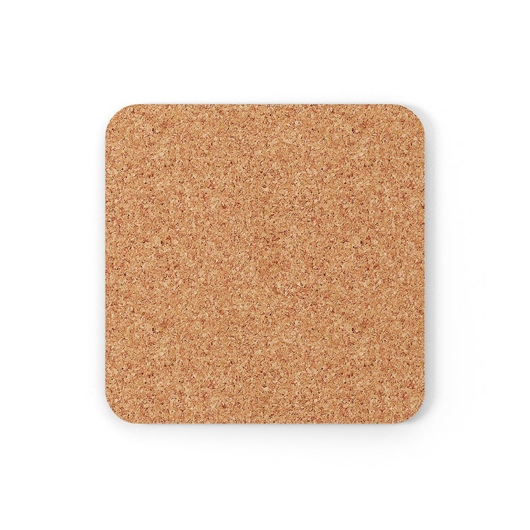 No Rain No Flowers Corkwood Coaster Set