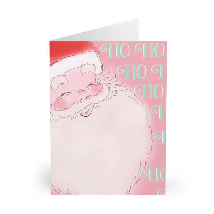 Ho Ho Ho Greeting Cards (5 Pack)