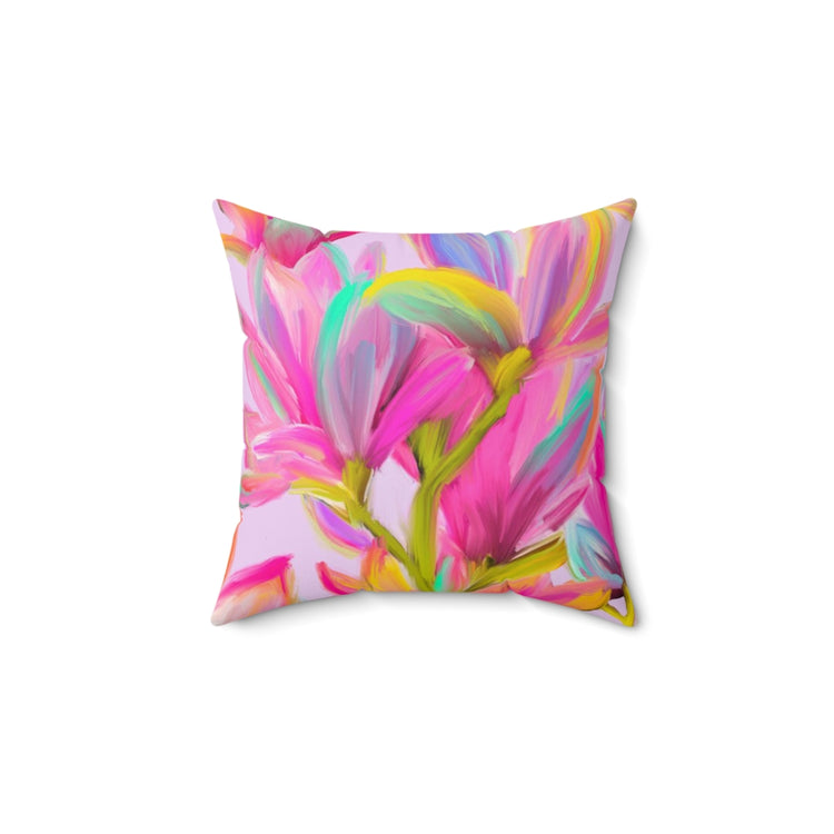Mighty Magnolias Square Pillow