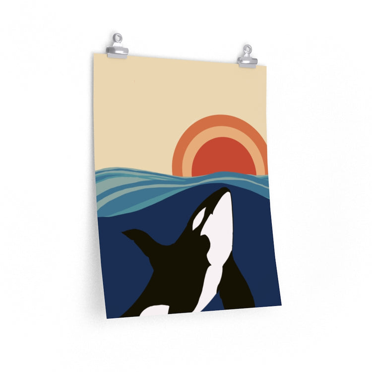 Forever Orca vertical poster