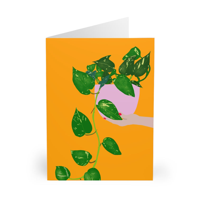 Pothos Power Greeting Cards (5 Pack)