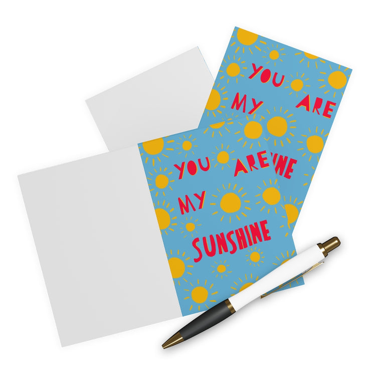 You Are My Sunshine Greeting Cards (5 Pack)