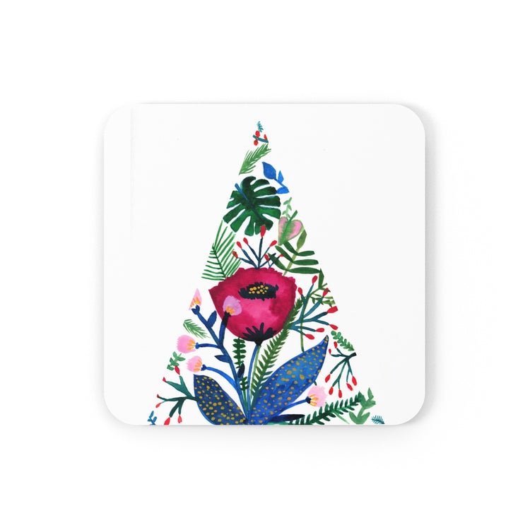 Inside the Mind of a Botanist Corkwood Coaster Set