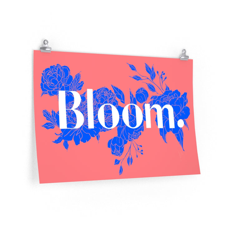Bloom horizontal poster