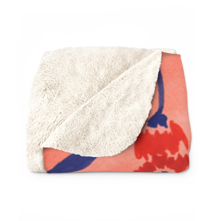 La Kwah Sherpa Fleece Blanket