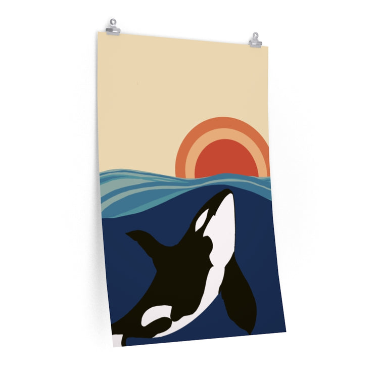 Forever Orca vertical poster