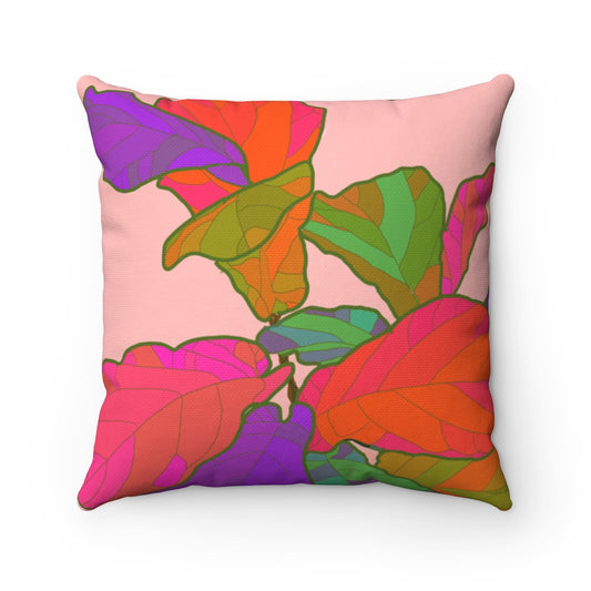 Funky Fiddle Square Pillow