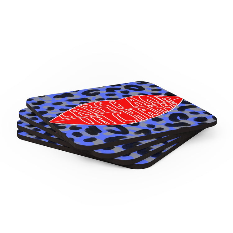 Large and In Charge Corkwood Coaster Set
