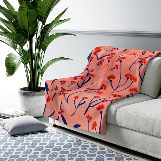 La Kwah Sherpa Fleece Blanket