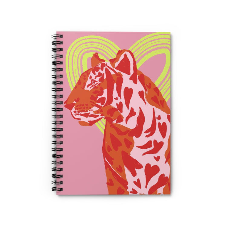 Lovey Tiger Spiral Notebook