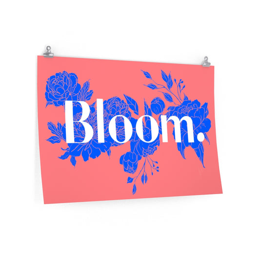 Bloom horizontal poster