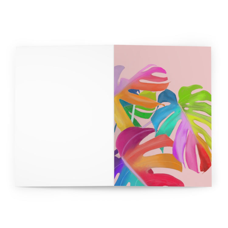 Magical Monstera Greeting Cards (5 Pack)