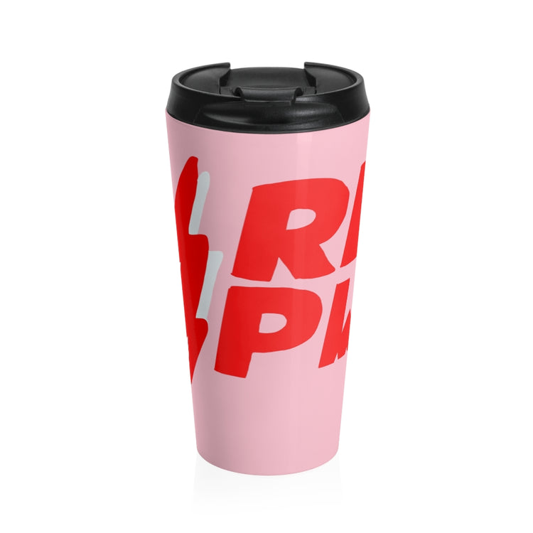 Girl PWR Stainless Steel Travel Mug
