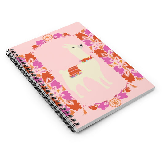 Lima Llama Spiral Notebook