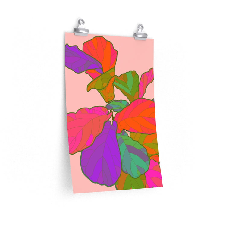 Funky Fiddle vertical poster