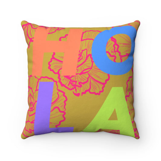 Hola Square Pillow