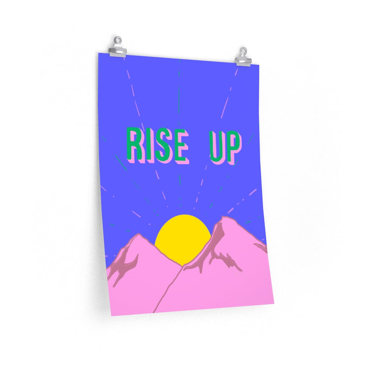 Rise Up vertical poster