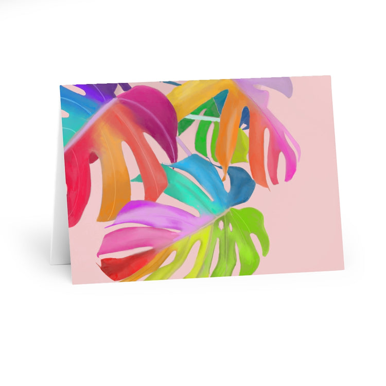Magical Monstera Greeting Cards (5 Pack)