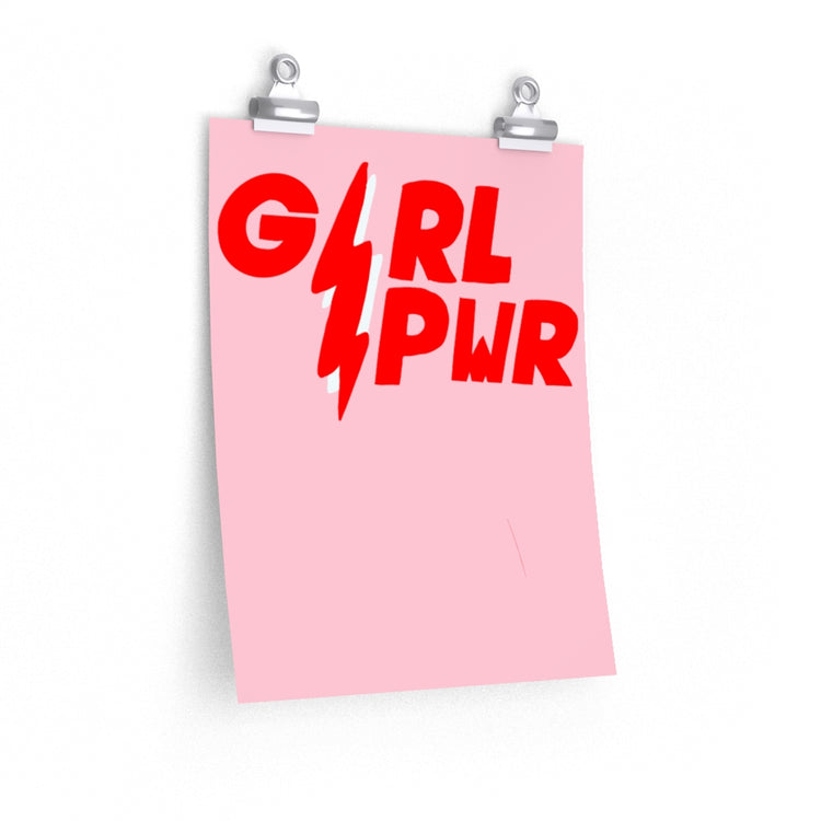 Girl PWR vertical poster