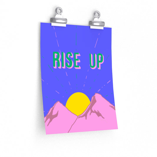 Rise Up vertical poster