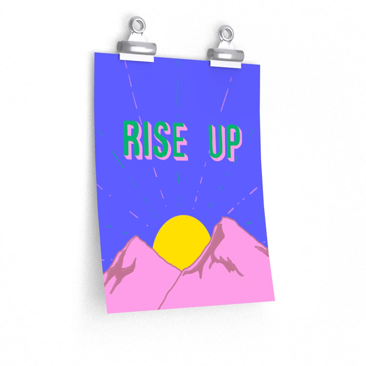 Rise Up vertical poster