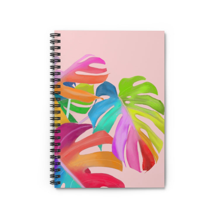 Magical Monstera Spiral Notebook