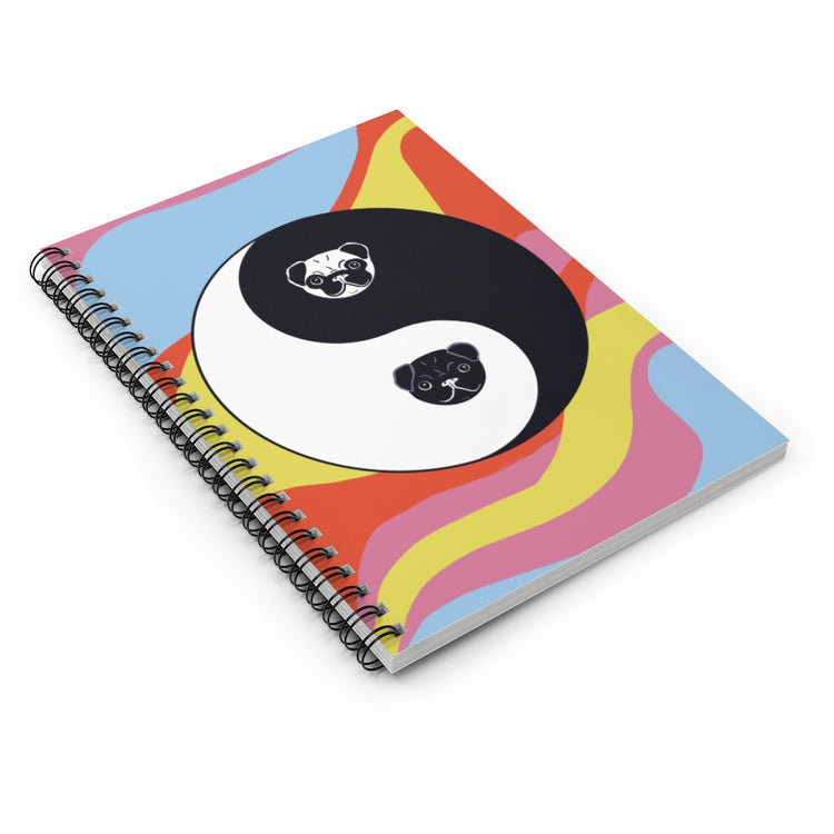 Yin Yang Pancakes Spiral Notebook