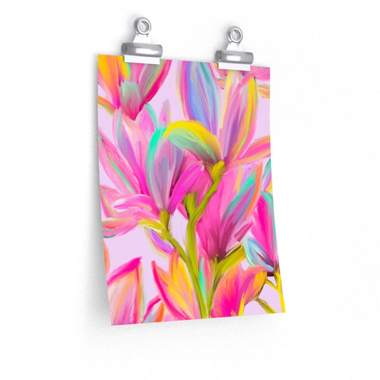 Mighty Magnolias vertical poster