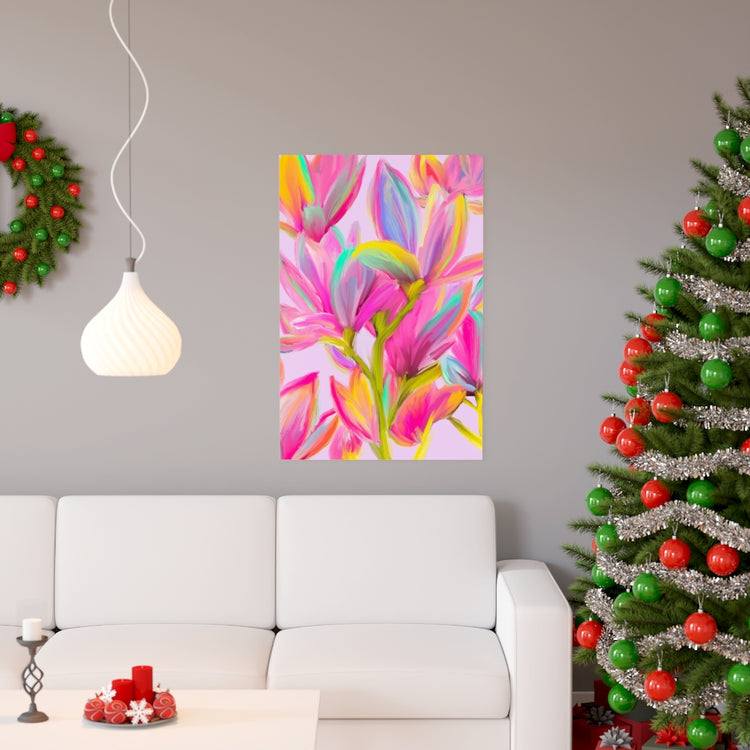 Mighty Magnolias vertical poster