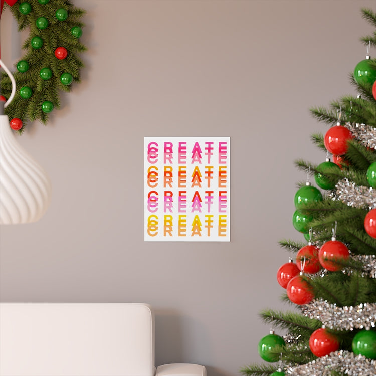 Create vertical poster
