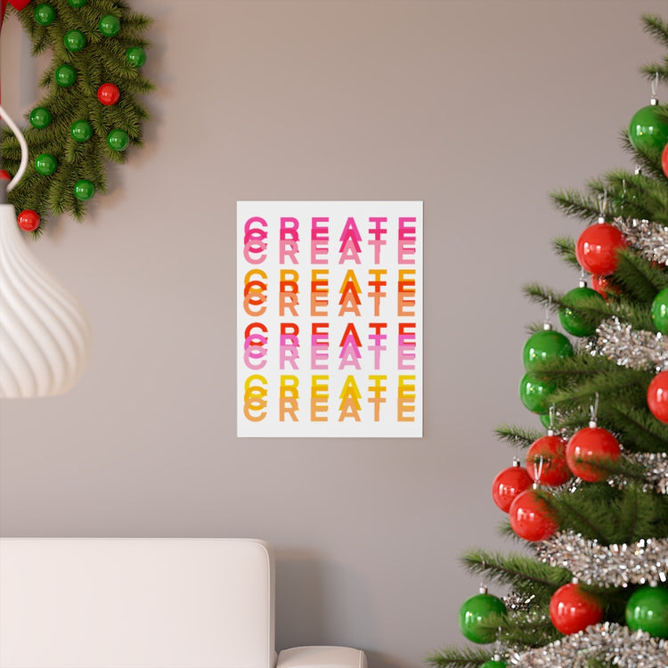 Create vertical poster