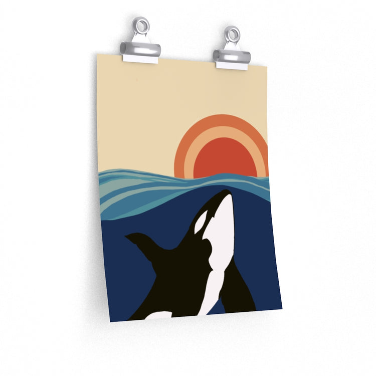Forever Orca vertical poster