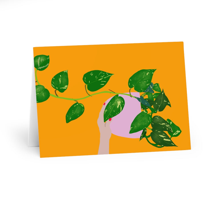 Pothos Power Greeting Cards (5 Pack)