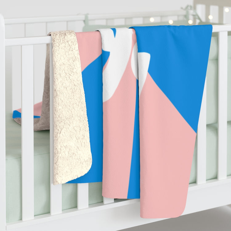 Choose Joy Sherpa Fleece Blanket