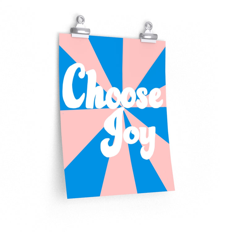 Choose Joy vertical poster