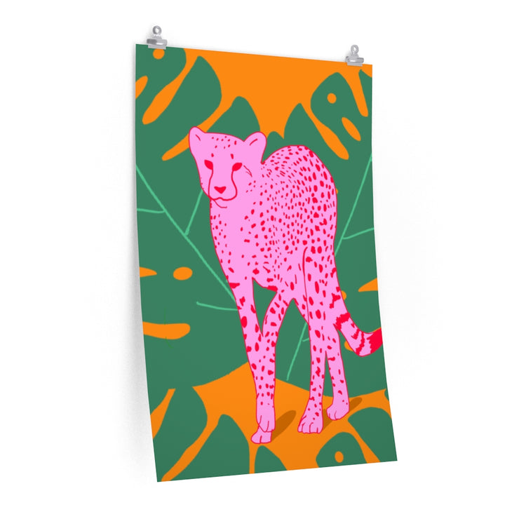 A Quick Cheetah vertical poster