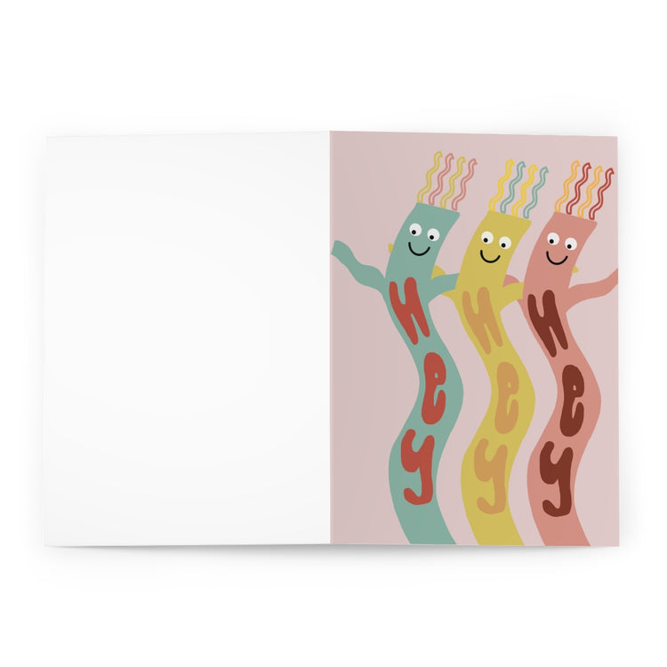 Hey Hey Hey Greeting Cards (5 Pack)