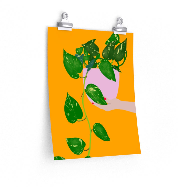Pothos Power vertical poster