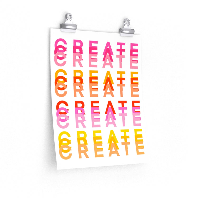 Create vertical poster
