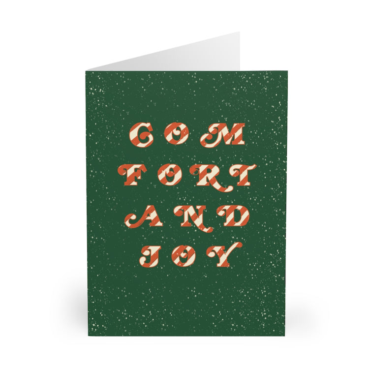 Comfort and Joy Greeting Cards (5 Pack)