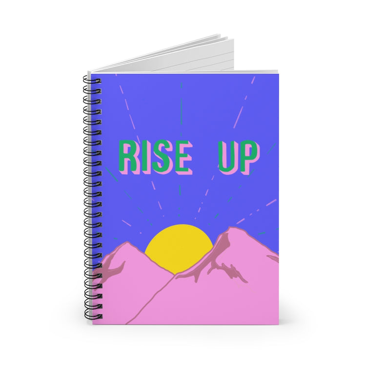 Rise Up Spiral Notebook